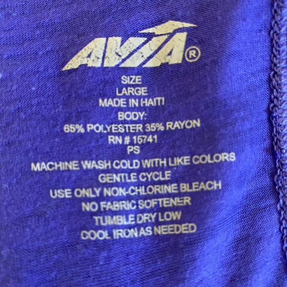 Purple Avia tank size Large - Picture 3 of 3